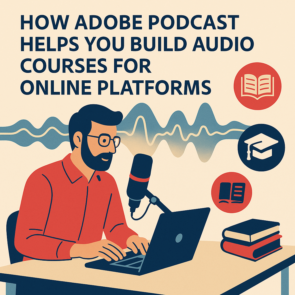📰 How Adobe Podcast Helps You Build Audio Courses for Online&nbsp;Platforms