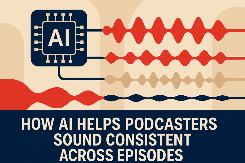 How AI Helps Podcasters Sound Consistent Across&nbsp;Episodes