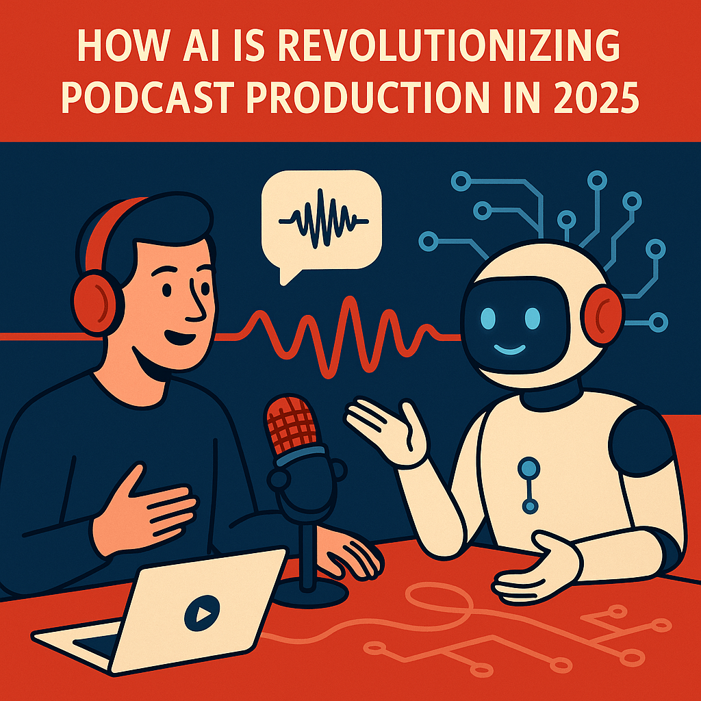 How AI Is Revolutionizing Podcast Production in&nbsp;2025