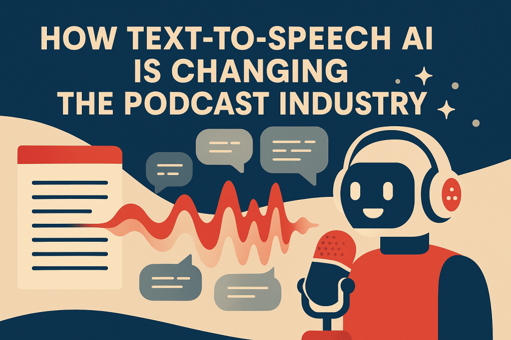How Text-to-Speech AI Is Changing the Podcast&nbsp;Industry