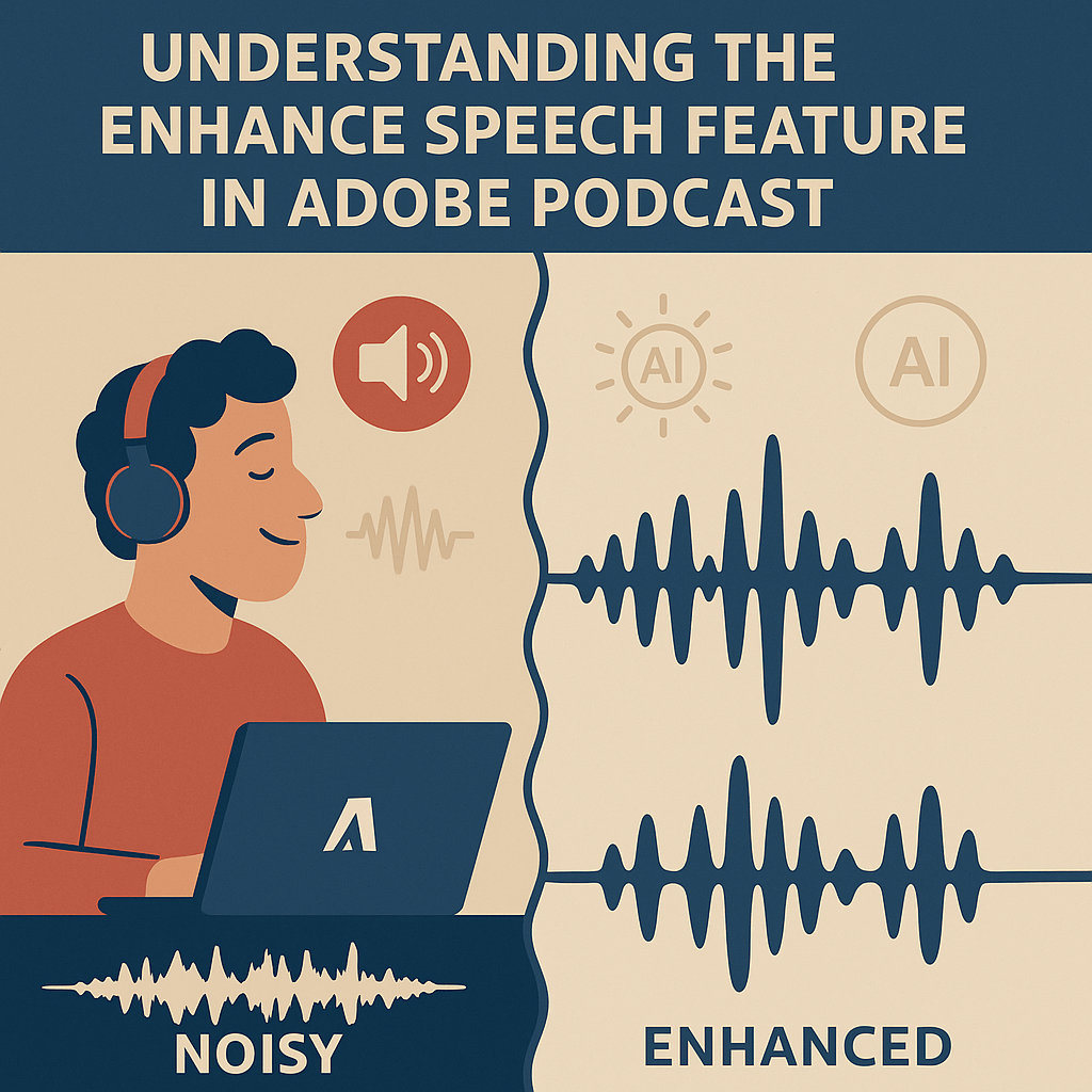 Understanding the Enhance Speech Feature in Adobe&nbsp;Podcast
